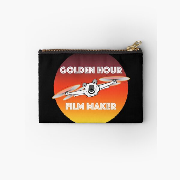 Item preview, Funny Drone T-Shirt Golden Hour Film Maker Mini 3 Drone Pilot Tee designed and sold by stilgoe.
