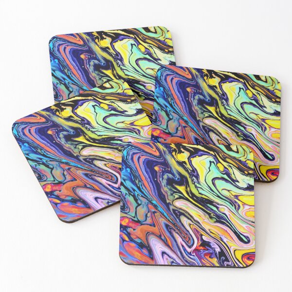 Item preview, Trippy Acrylic Pour designed and sold by cjpours.