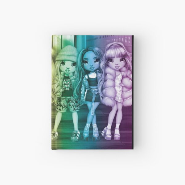 Rainbow high dolls characters Hardcover Journal
