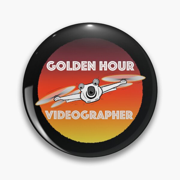 Item preview, Funny Drone T-Shirt Golden Hour Videographer Mini 3 Drone Pilot Tee designed and sold by stilgoe.