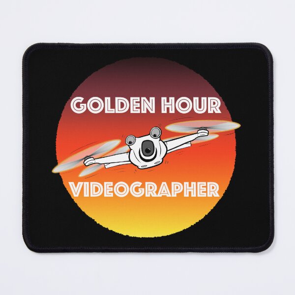Item preview, Funny Drone T-Shirt Golden Hour Videographer Mini 3 Drone Pilot Tee designed and sold by stilgoe.