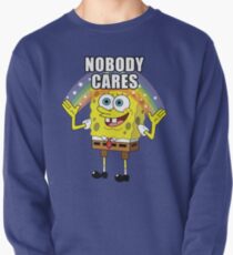 Spongebob Nobody Cares Pullover