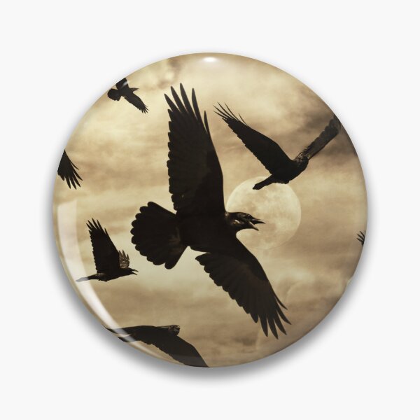 Item preview, Samhain Blessed Unkindness of Raven or Murder of Crows designed and sold by Stephanie Laird.