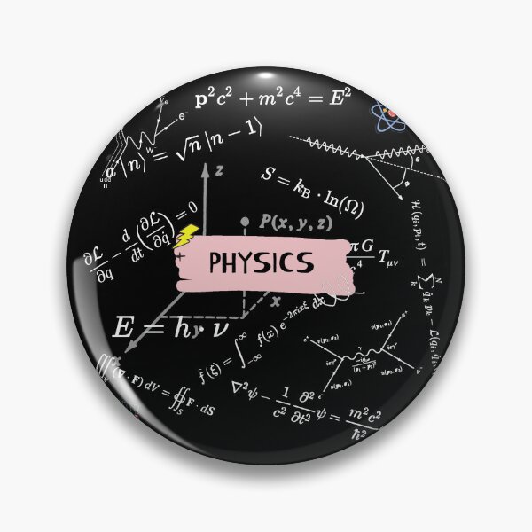 Item preview, Physics equations and diagrams dark version designed and sold by NoetherSym.