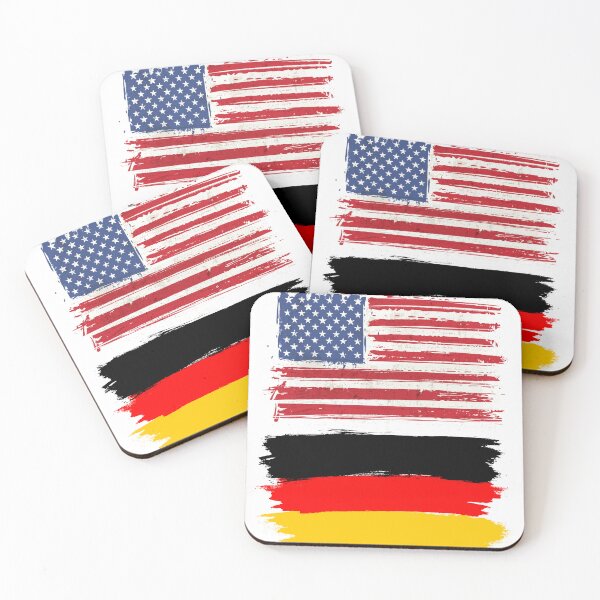 Item preview, USA and Germany Flag designed and sold by Islanr.