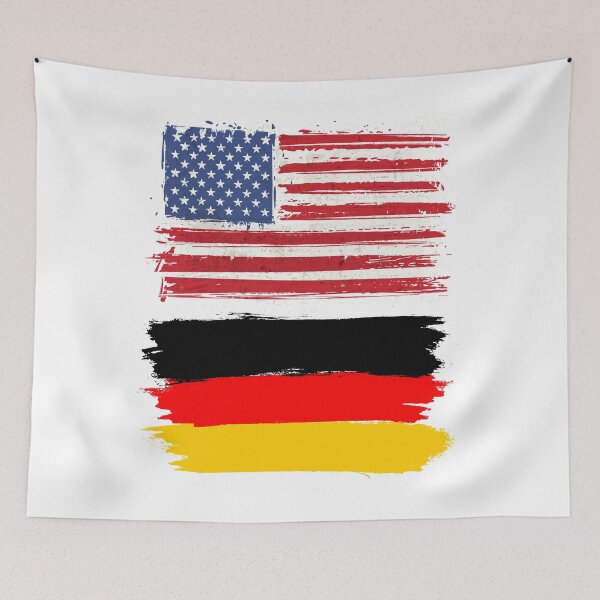 Item preview, USA and Germany Flag designed and sold by Islanr.