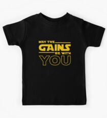 Camiseta para niños Que las ganancias estén contigo