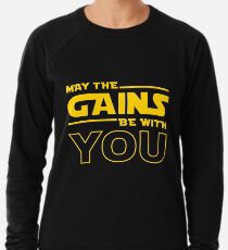 Möge die Gewinne mit dir sein Leichtes Sweatshirt