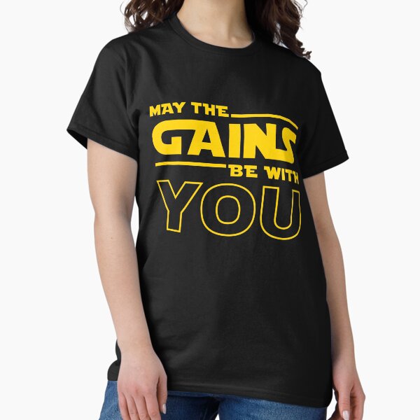 Item preview, May The Gains Be With You designed and sold by brogressproject.