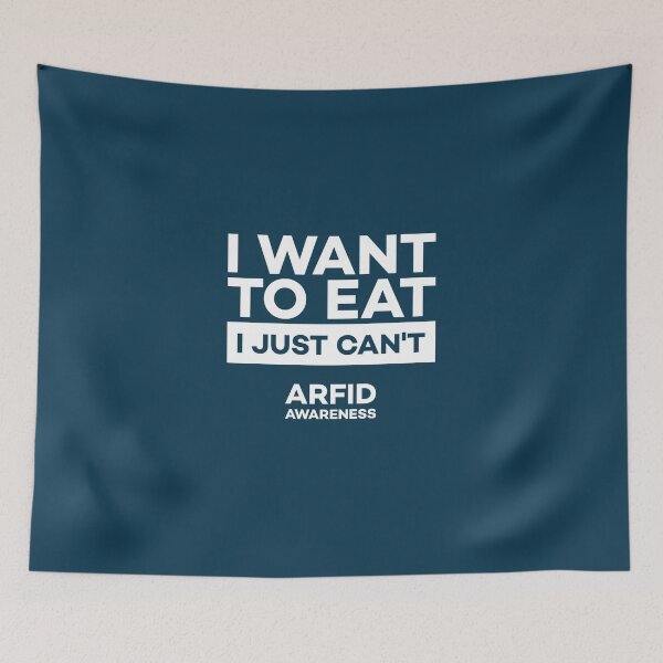 Item preview, I want to eat, I just can't ARFID Awareness designed and sold by Twittlefish.
