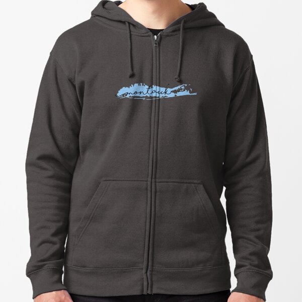 Montauk Long Island Zipped Hoodie