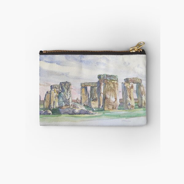 Item preview, Stonehenge Ancient Pagan Monument Druid Circle Original Painting  designed and sold by Cefercom.