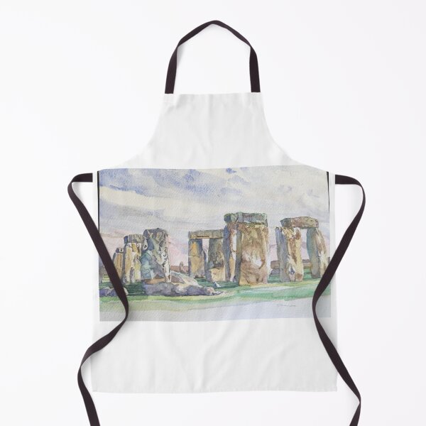 Item preview, Stonehenge Ancient Pagan Monument Druid Circle Original Painting  designed and sold by Cefercom.