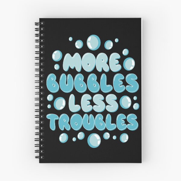 Item preview, Bubbles motivational quote designed and sold by Cyrenaica 1949.