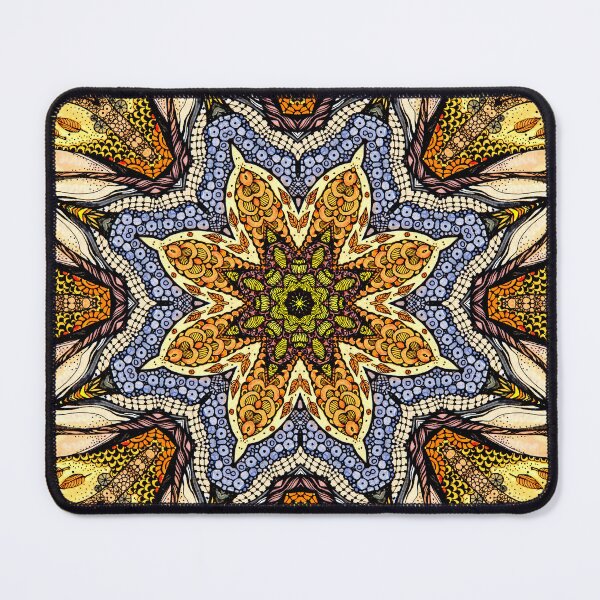 Item preview, Magic flowers mandala designed and sold by MandalaFlowerArt.