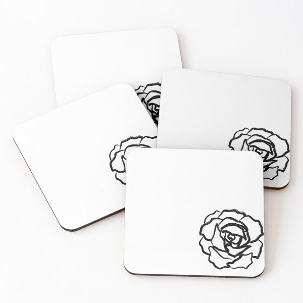 Item preview, Flower tracing in black ink. designed and sold by Demetria3.