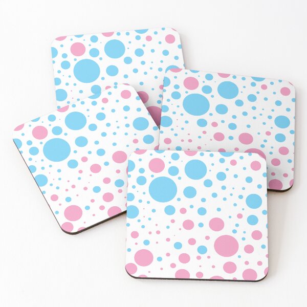 Item preview, Polka Dot Cute Baby Pattern In Pink Blue Color designed and sold by risingrocket.