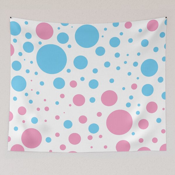 Item preview, Polka Dot Cute Baby Pattern In Pink Blue Color designed and sold by risingrocket.
