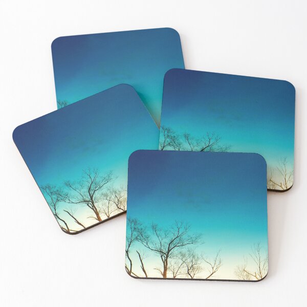 Item preview, Leafless Tree Ombre Sky designed and sold by Nalinne Jones.