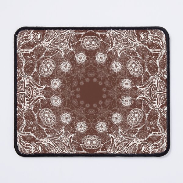 Item preview, Brown Mandala designed and sold by MandalaFlowerArt.