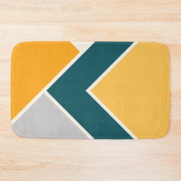 Item preview, Navy blue arrow with colorful triangles designed and sold by BattaAnastasia.