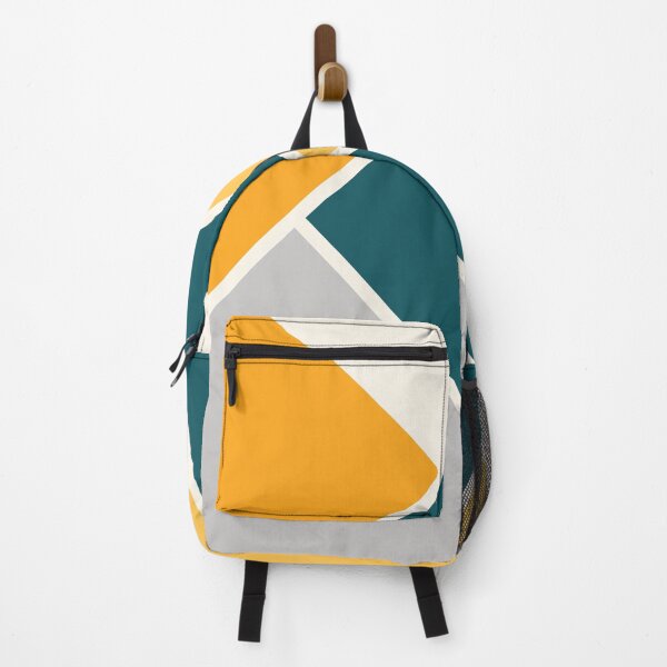 Item preview, Navy blue arrow with colorful triangles designed and sold by BattaAnastasia.
