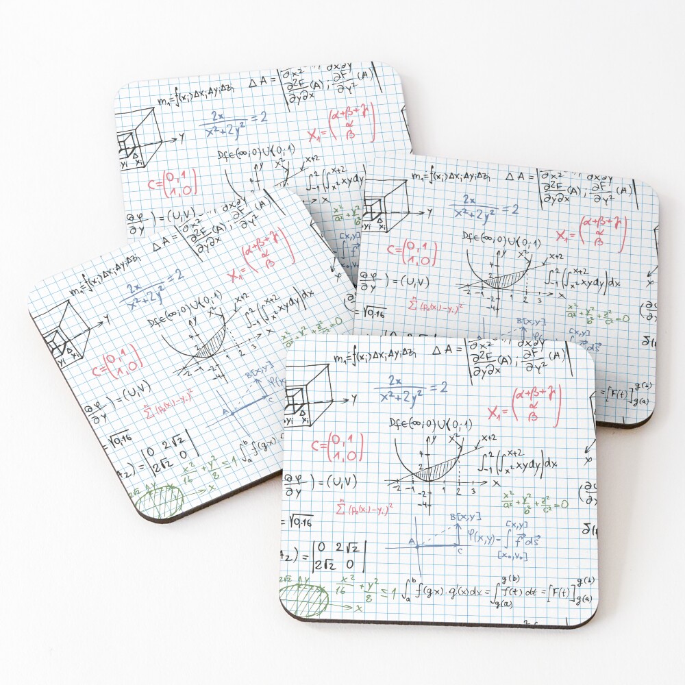 Item preview, Coasters (Set of 4) designed and sold by the-Nerdlings.
