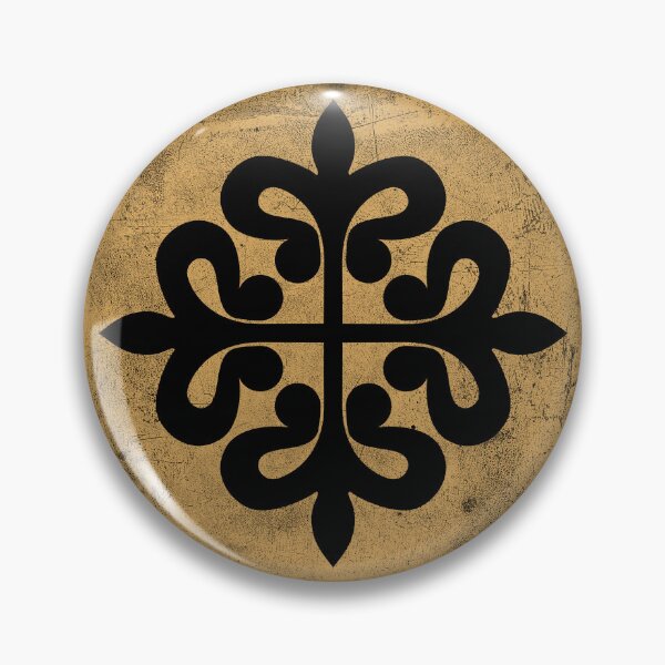 Item preview, Alcantara Cross in gold circle designed and sold by IsisOsiris.