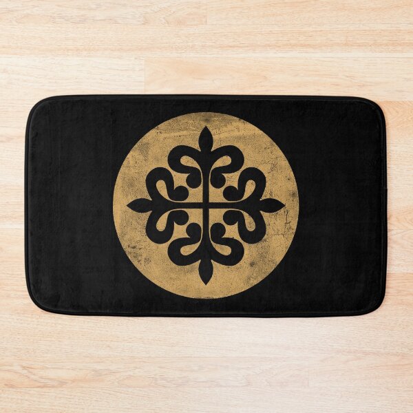 Item preview, Alcantara Cross in gold circle designed and sold by IsisOsiris.