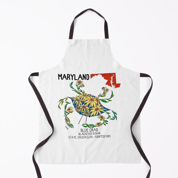 Item preview, Maryland - Blue Crab - Blackeyed Susan - State Symbols designed and sold by Colleen Macomber.