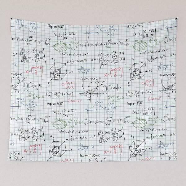 Item preview, Math Problems on Graph Paper designed and sold by the-Nerdlings.