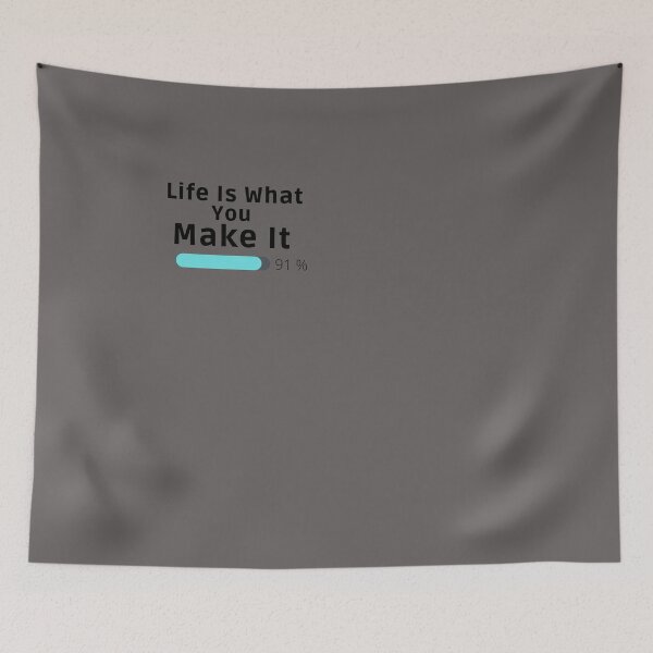 Item preview,  Life Is What You Make It designed and sold by AMZIL-ZA.