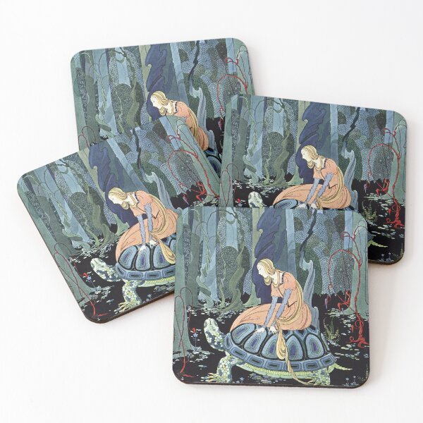 Item preview, Blondine and the Turtle by Virginia Sterrett designed and sold by vintage-art.