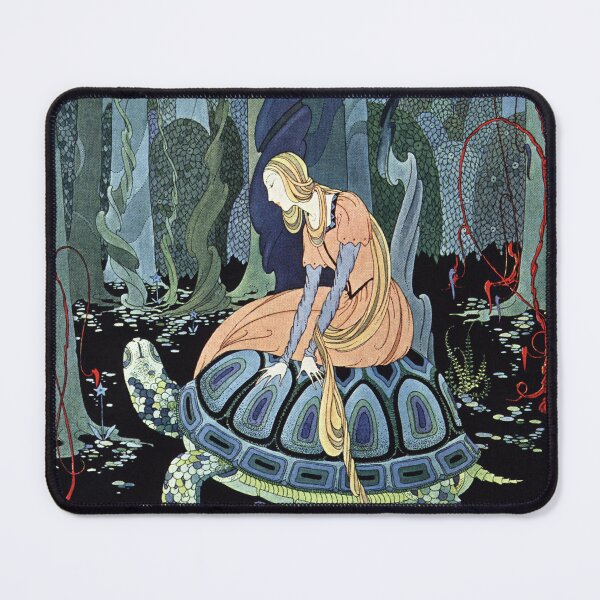 Item preview, Blondine and the Turtle by Virginia Sterrett designed and sold by vintage-art.