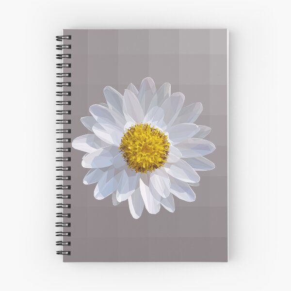 Item preview, Low Poly Bushy White Aster designed and sold by ErinFCampbell.
