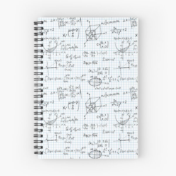 Item preview, B&W Math Problems on Graph Paper designed and sold by the-Nerdlings.