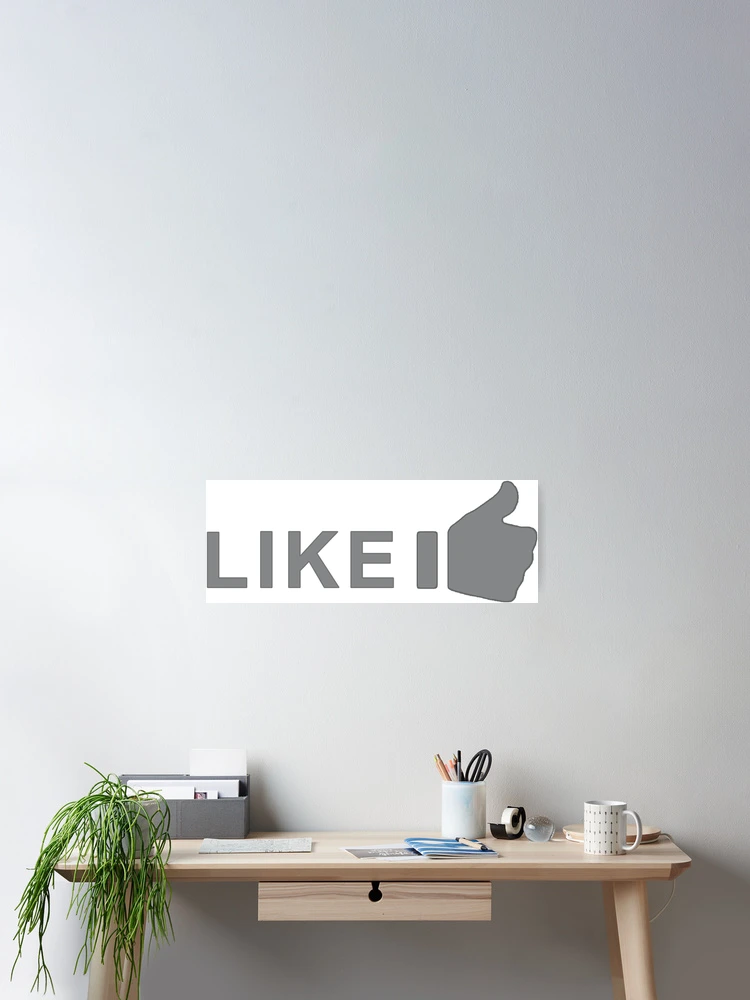 Thumbnail 2 of 3, Poster, Like designed and sold by Bartrand Design Studio.