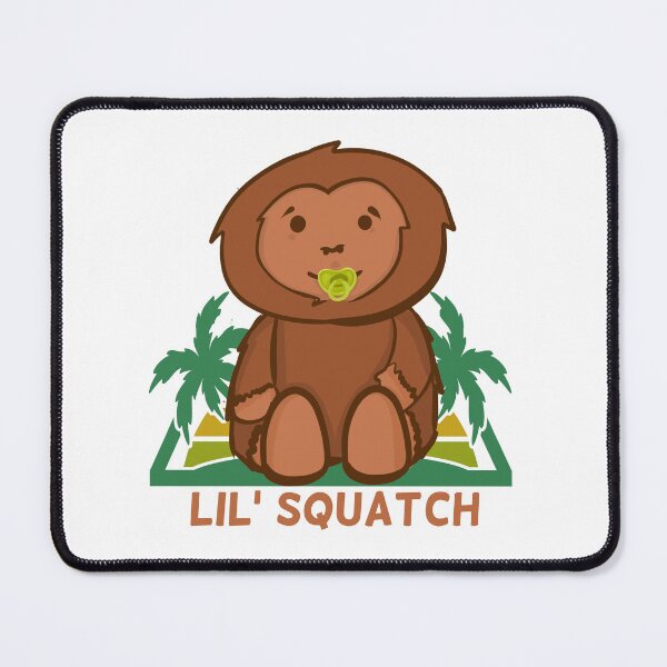 Item preview, Bigfoot baby yeti cartoon / little squatch designed and sold by portrait4you.