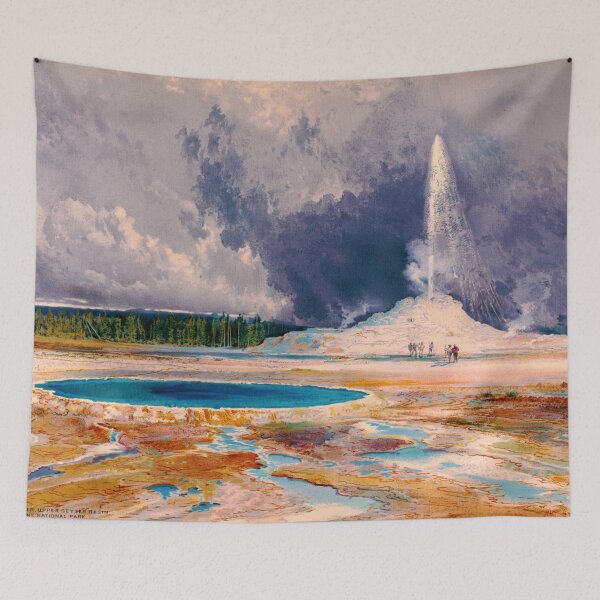 Item preview, The Castle Geyser, Yellowstone National Park (1874) designed and sold by allhistory.