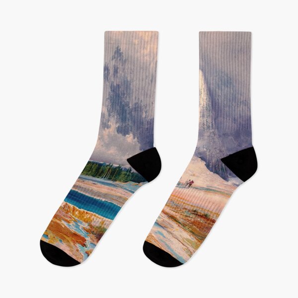 Item preview, The Castle Geyser, Yellowstone National Park (1874) designed and sold by allhistory.