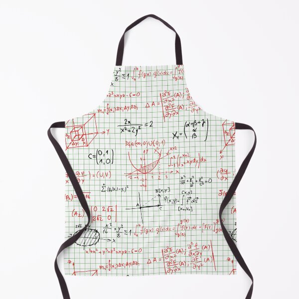 Item preview, Black & Red Math Problems on Graph Paper designed and sold by the-Nerdlings.