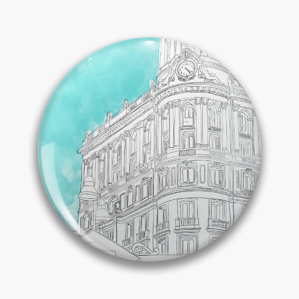 Item preview, Madrid, Gran Vía Callao Print designed and sold by watercolornikki.