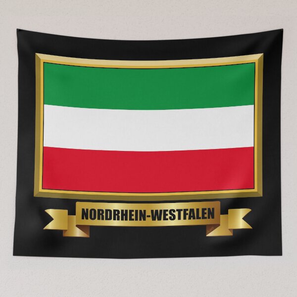 Item preview, NORTH RHINE-WESTPHALIA Civil Flag Gifts, Masks, Stickers & Products (N) designed and sold by mpodger.