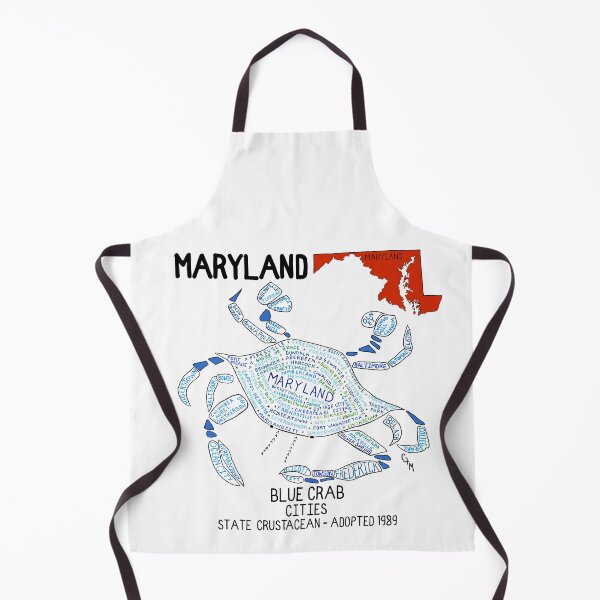 Item preview, Maryland - Blue Crab - Cities and towns - State Symbols designed and sold by Colleen Macomber.