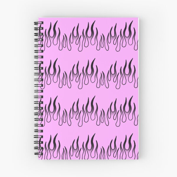Item preview, flames on pink background designed and sold by spitbone.