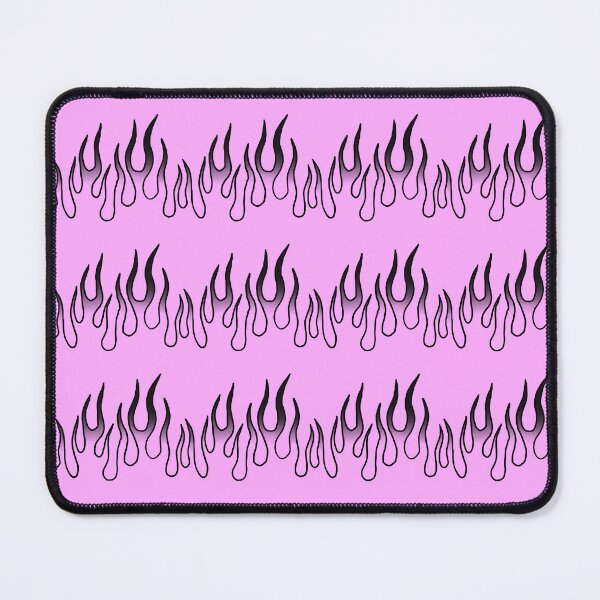Item preview, flames on pink background designed and sold by spitbone.