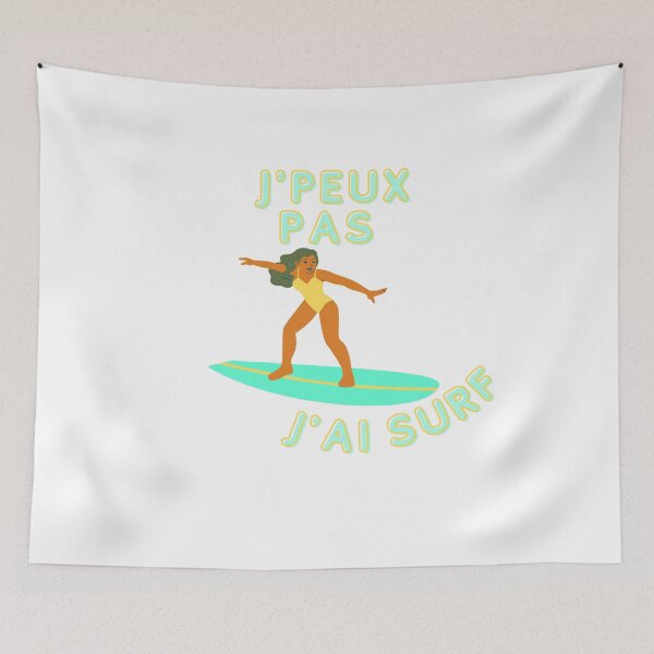 Aperçu de l'œuvre je peux pas j'ai surf, j'peux pas j'ai surf créée et vendue par mrelax57700.