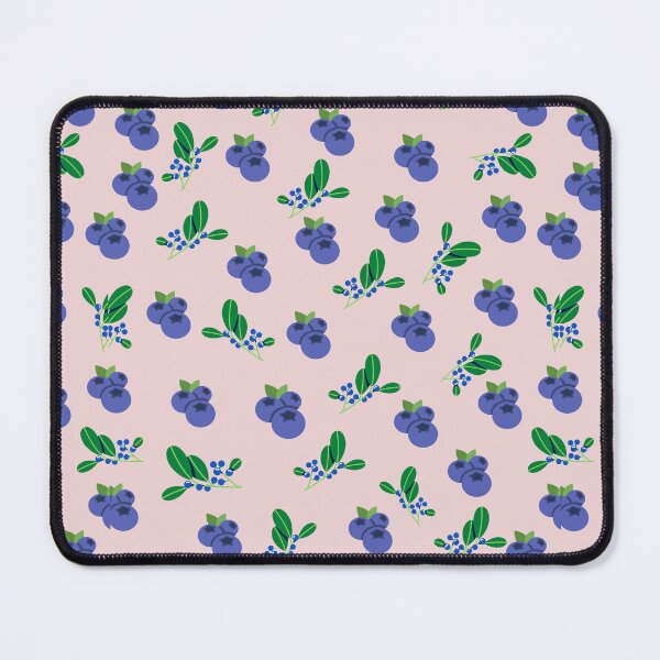 Item preview, Blueberry Pie and blueberry leaves, light brown designed and sold by Escapene.