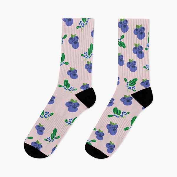 Item preview, Blueberry Pie and blueberry leaves, light brown designed and sold by Escapene.