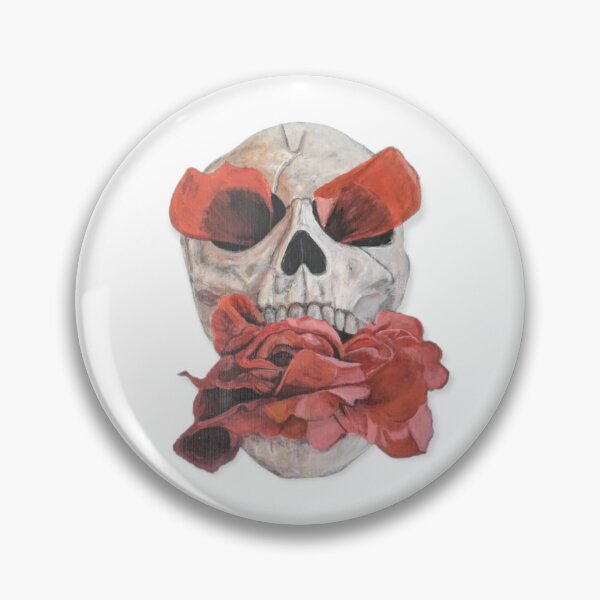 Item preview, Skull Eating Roses designed and sold by aprilwebbartist.